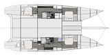 4 cabin arrangement